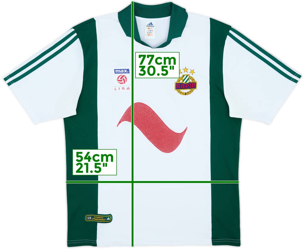 2001-03 Rapid Vienna Home Shirt - 6/10 - (L)