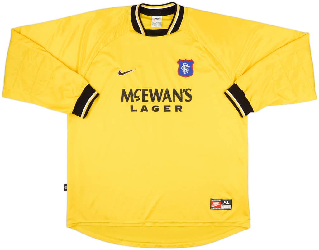 1997-99 Rangers GK Shirt - 9/10 - (XL)