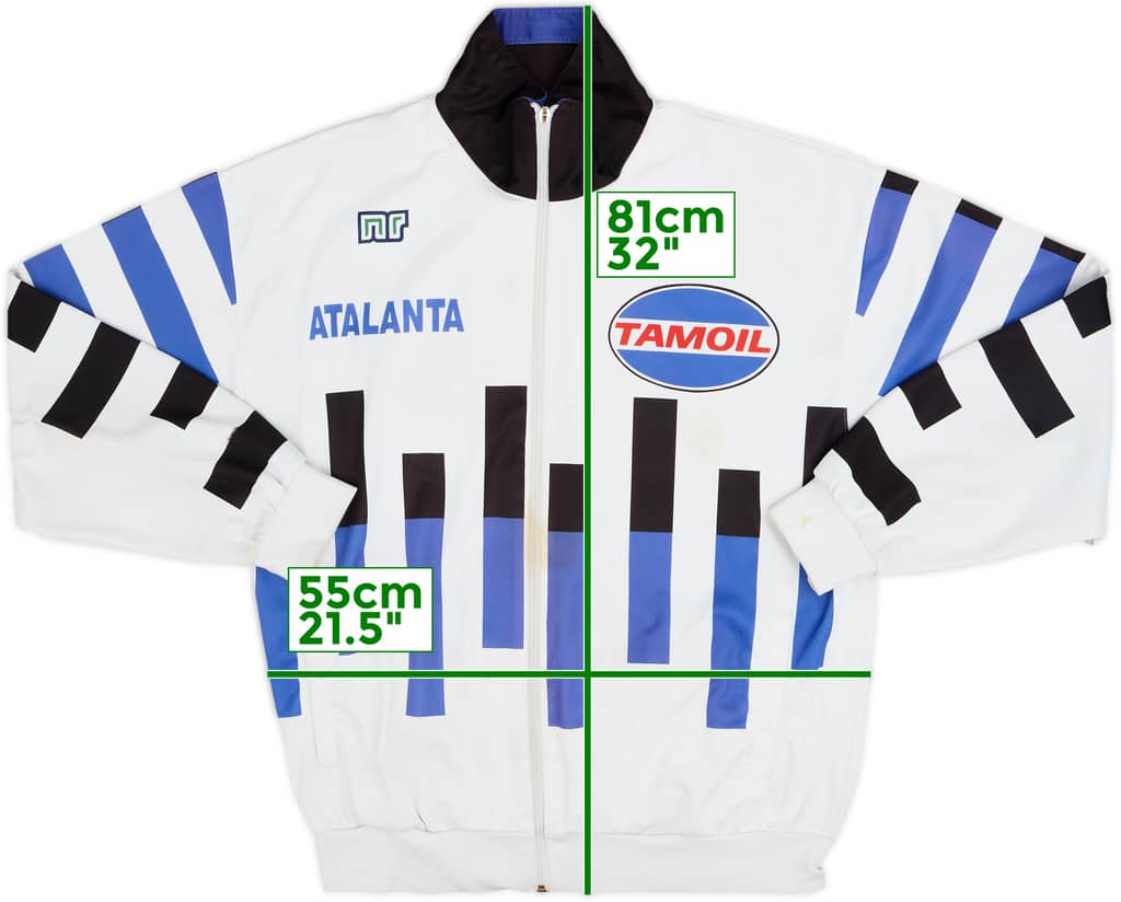 1990-91 Atalanta Ennerre Track Jacket - 7/10 - (XXL)