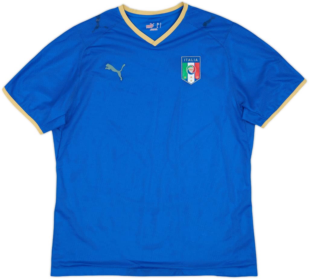 2007-08 Italy Home Shirt - 4/10 - (L)
