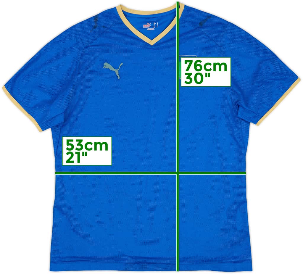 2007-08 Italy Home Shirt - 4/10 - (L)