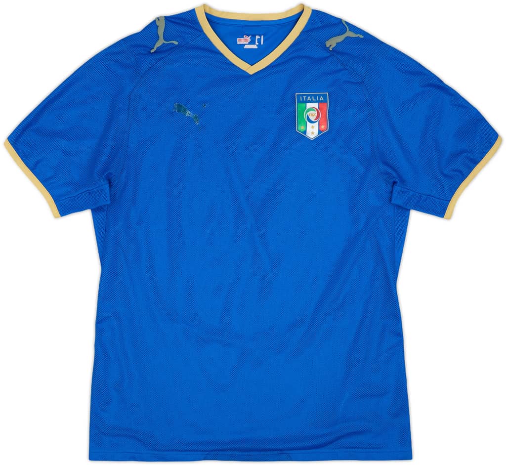 2007-08 Italy Home Shirt - 5/10 - (M)