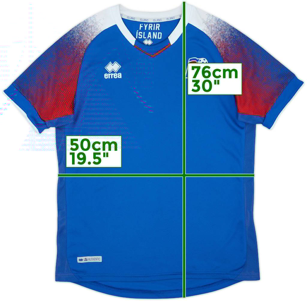 2018-19 Iceland Home Shirt - 6/10 - (L)