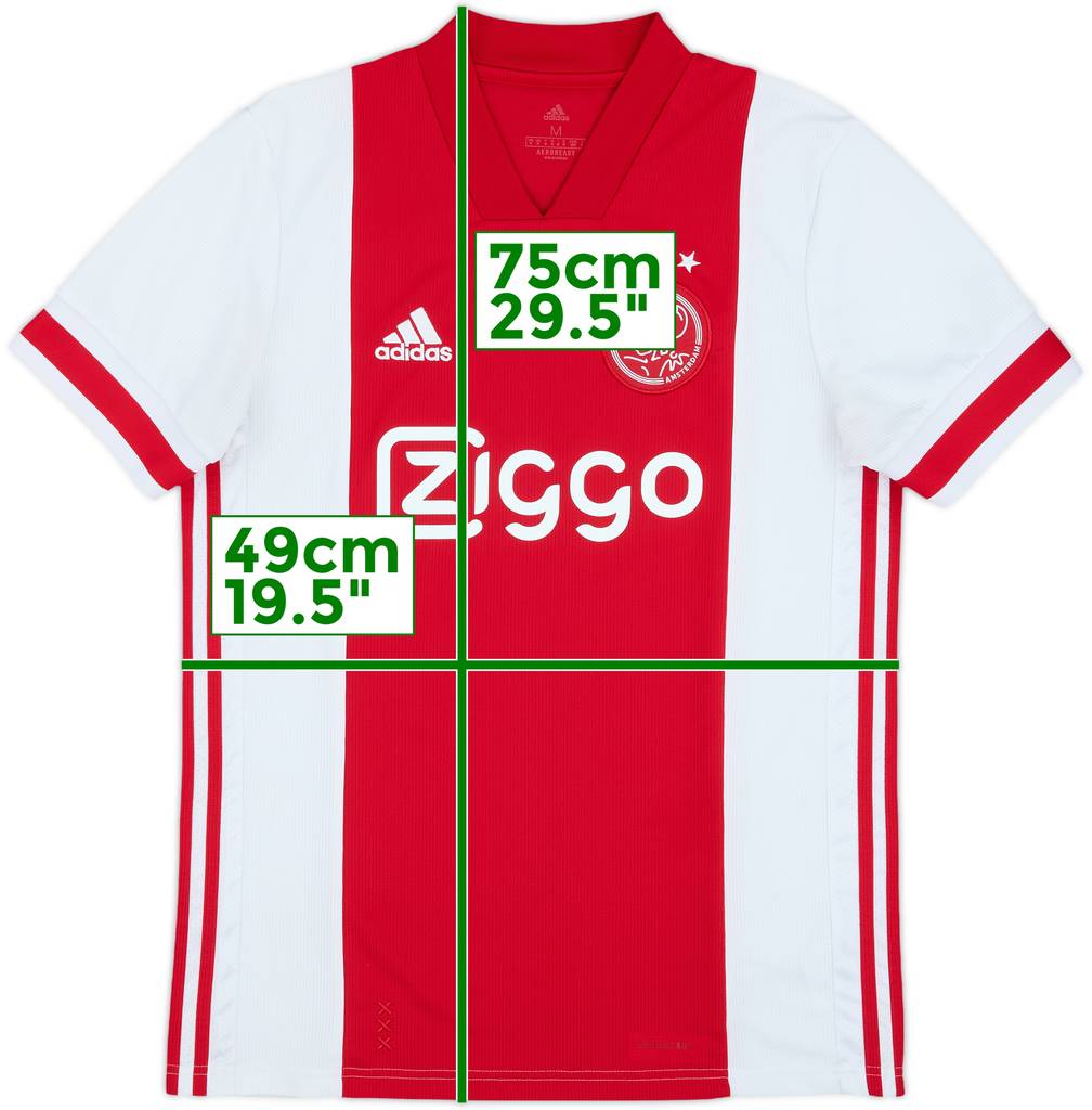 2020-21 Ajax Home Shirt - 6/10 - (M)