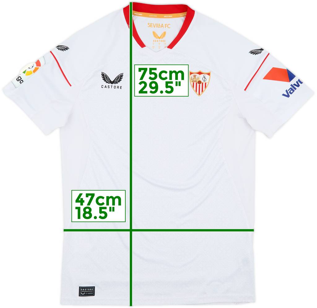 2022-23 Sevilla Home Shirt - 10/10 - (S)