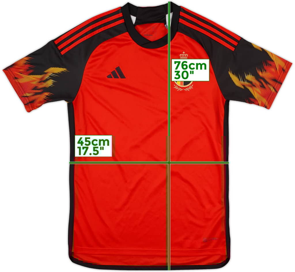 2022-23 Belgium Home Shirt - 9/10 - (S)