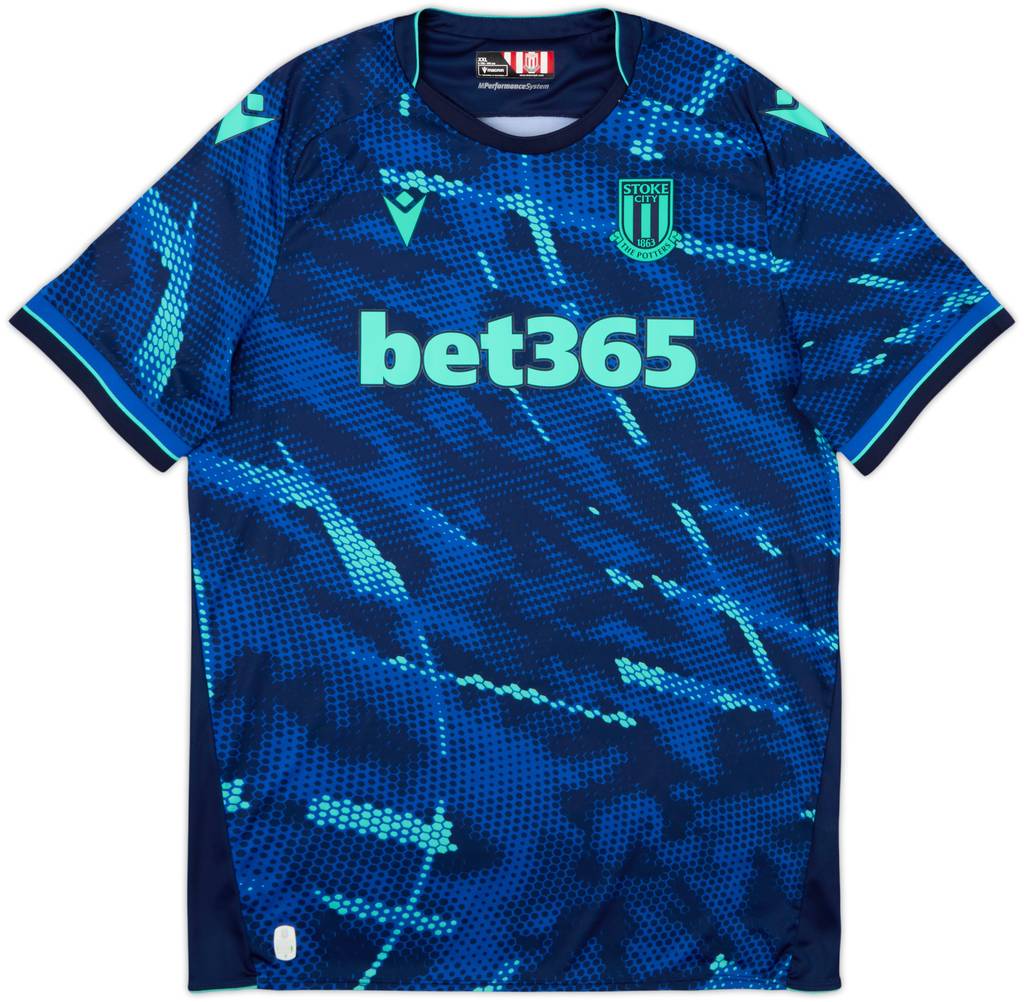 2023-24 Stoke City Away Shirt - 10/10 - (XXL)
