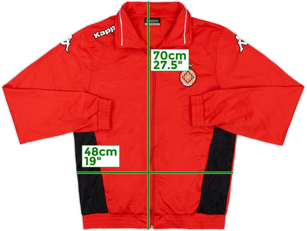 2014-15 Girona Kappa Track Jacket - 8/10 - (S)