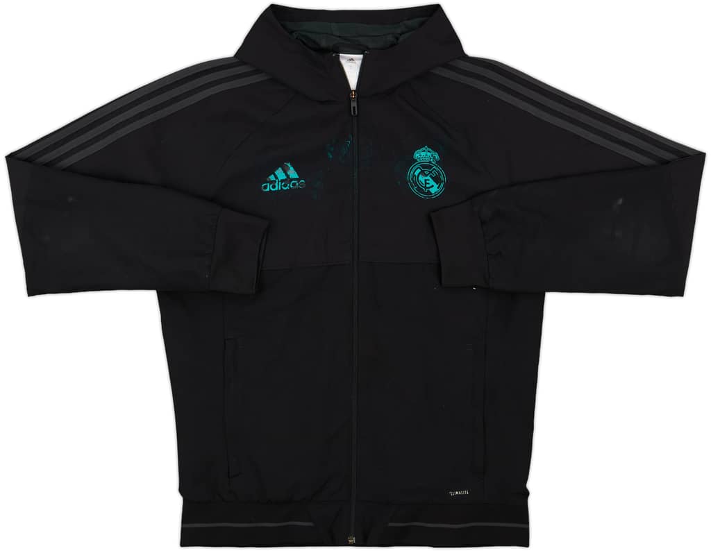 2017-18 Real Madrid adidas Hooded Track Jacket - 4/10 - (L)