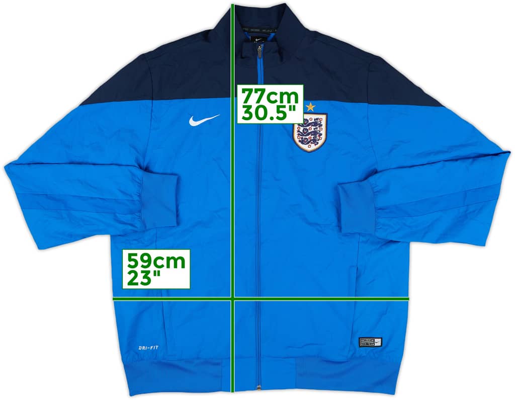 2014-15 England Nike Track Jacket - 9/10 - (L)