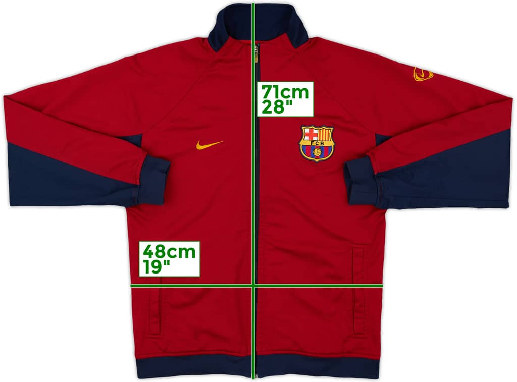 2003-04 Barcelona Nike Track Jacket - 8/10 - (S)