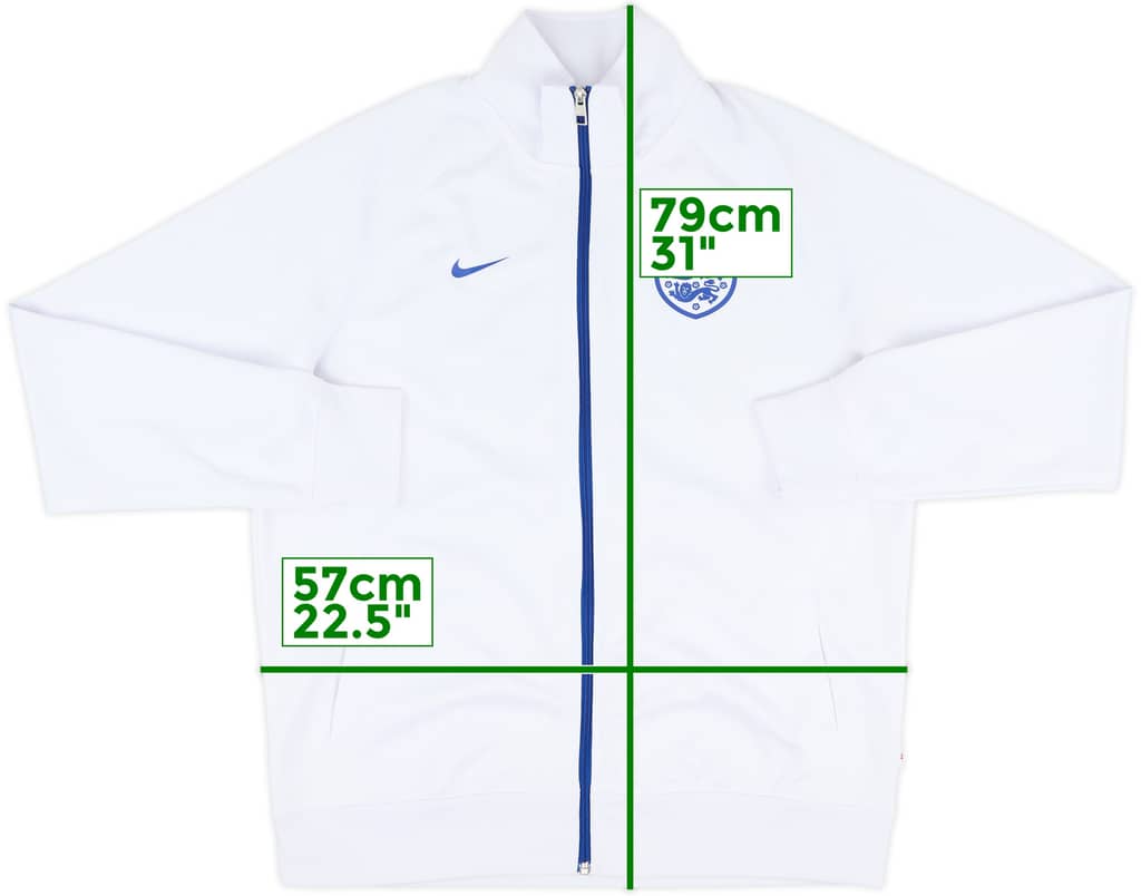 2014-15 England Nike Track Jacket - 10/10 - (L)