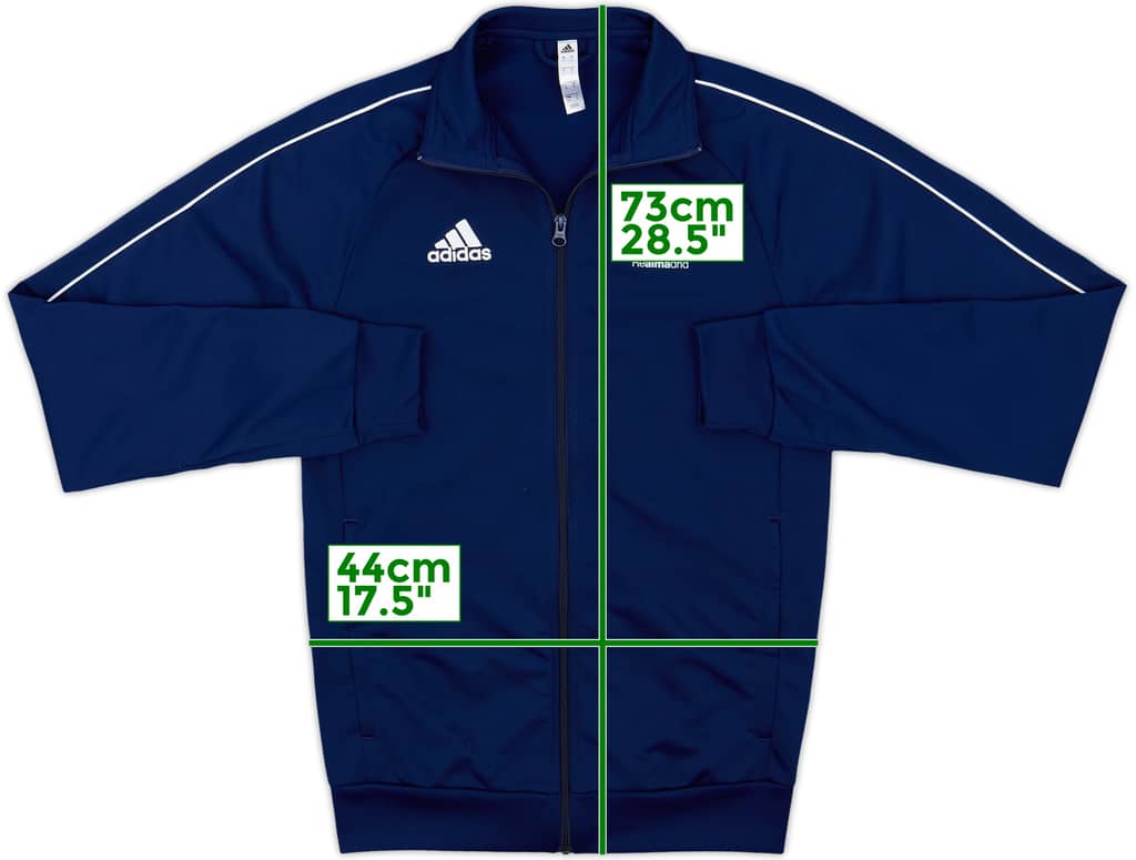 2019-20 Real Madrid adidas CL Track Jacket - 8/10 - (S)