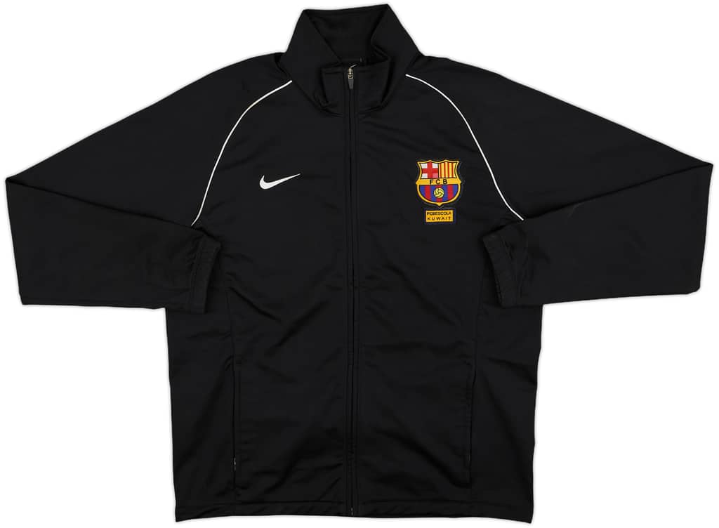 2012-13 Barcelona 'Escola Kuwait' Nike Track Jacket - 5/10 - (M)