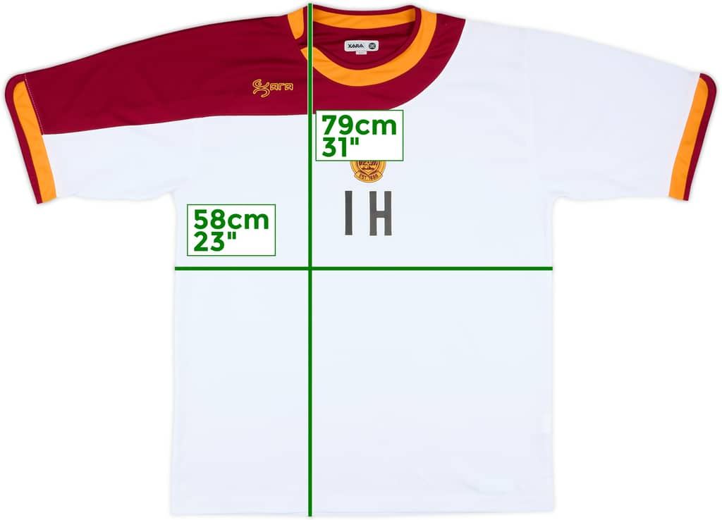 2007-08 Motherwell Xara Staff Issue Training Shirt IH - 7/10 - (L)