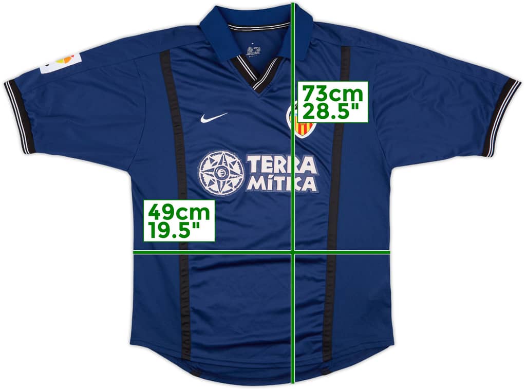 2000-01 Valencia Away Shirt - 9/10 - (S)