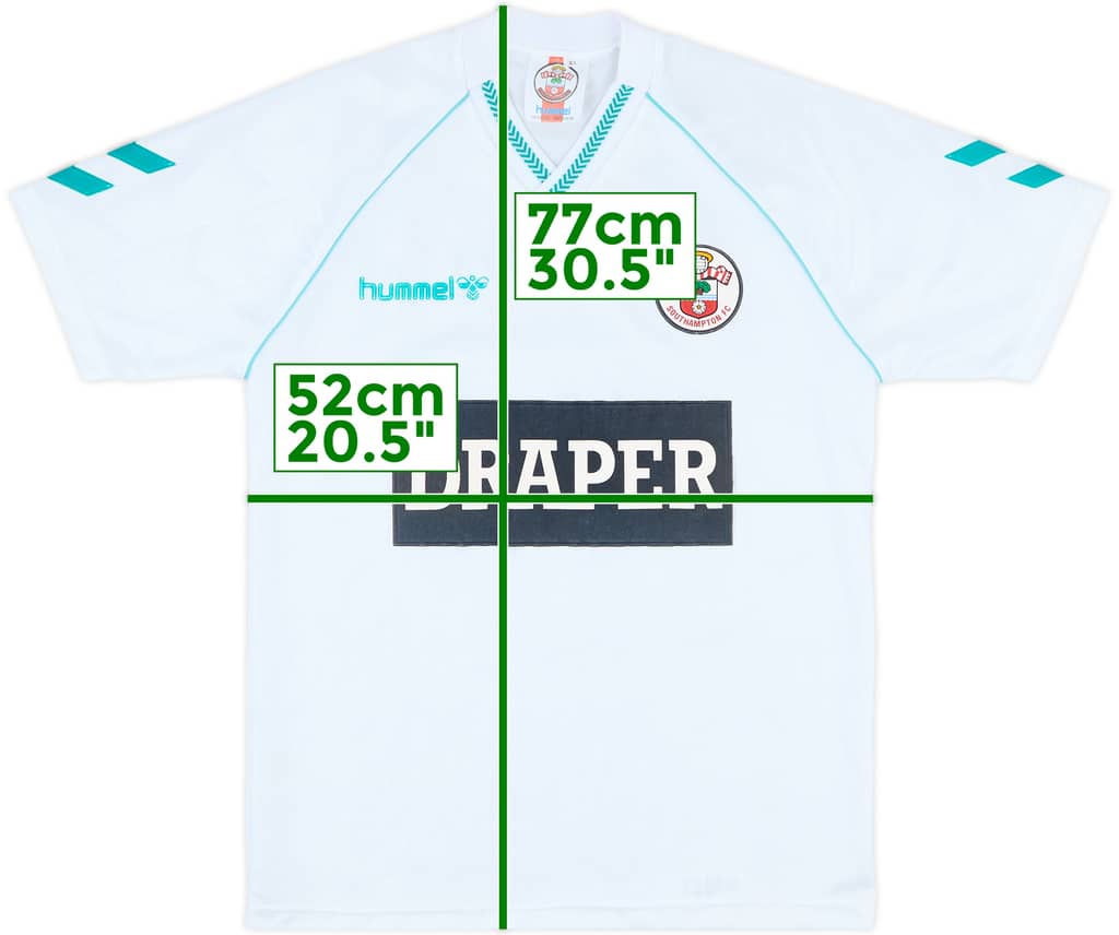 1989-91 Southampton Away Shirt - 9/10 - (XL)