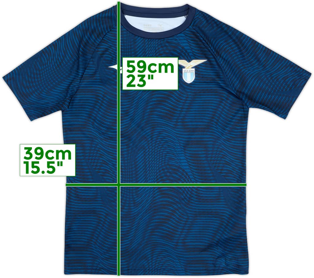 2023-24 Lazio Mizuno Training Shirt - 8/10 - (11-12 Years)