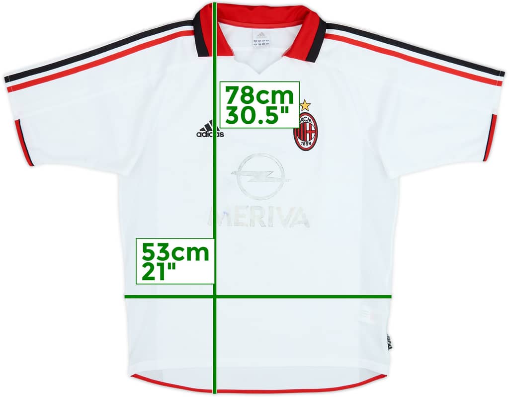 2003-04 AC Milan Away Shirt - 4/10 - (M)