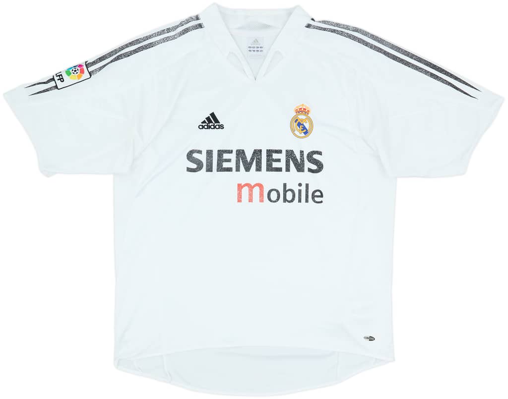 2004-05 Real Madrid Home Shirt - 5/10 - (L)