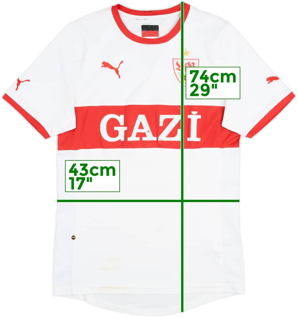 Camiseta de local del Stuttgart 2011-12 - 4/10 - (S)
