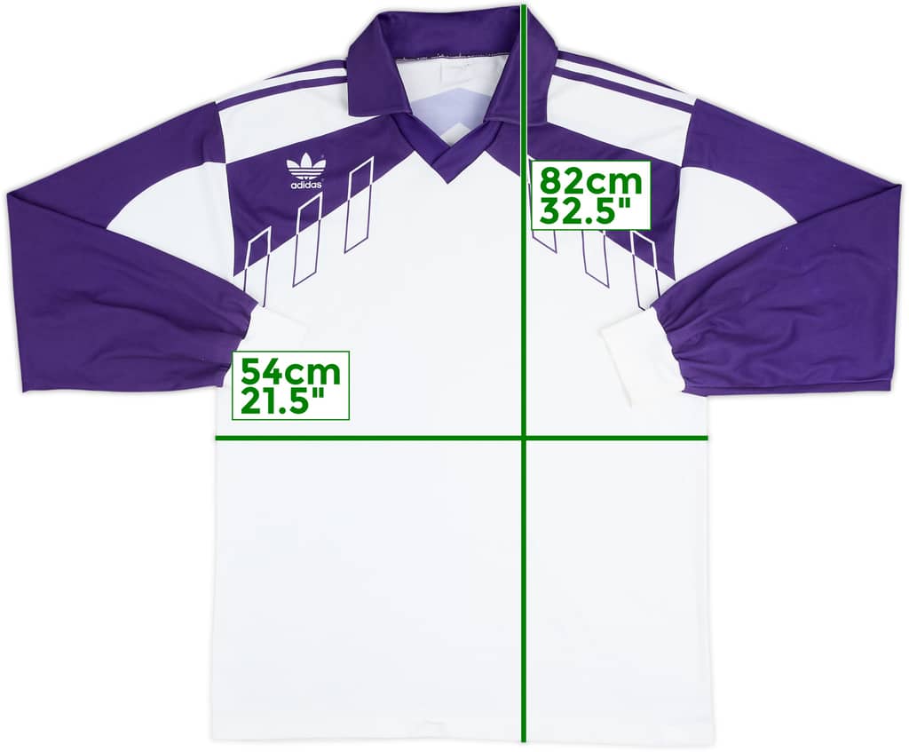 1990s adidas Template L/S Shirt - 7/10 - (XL)