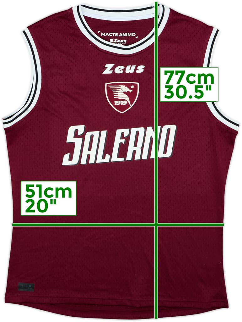 2021-22 Salernitana Zeus Basketball Jersey - 8/10 - (L)