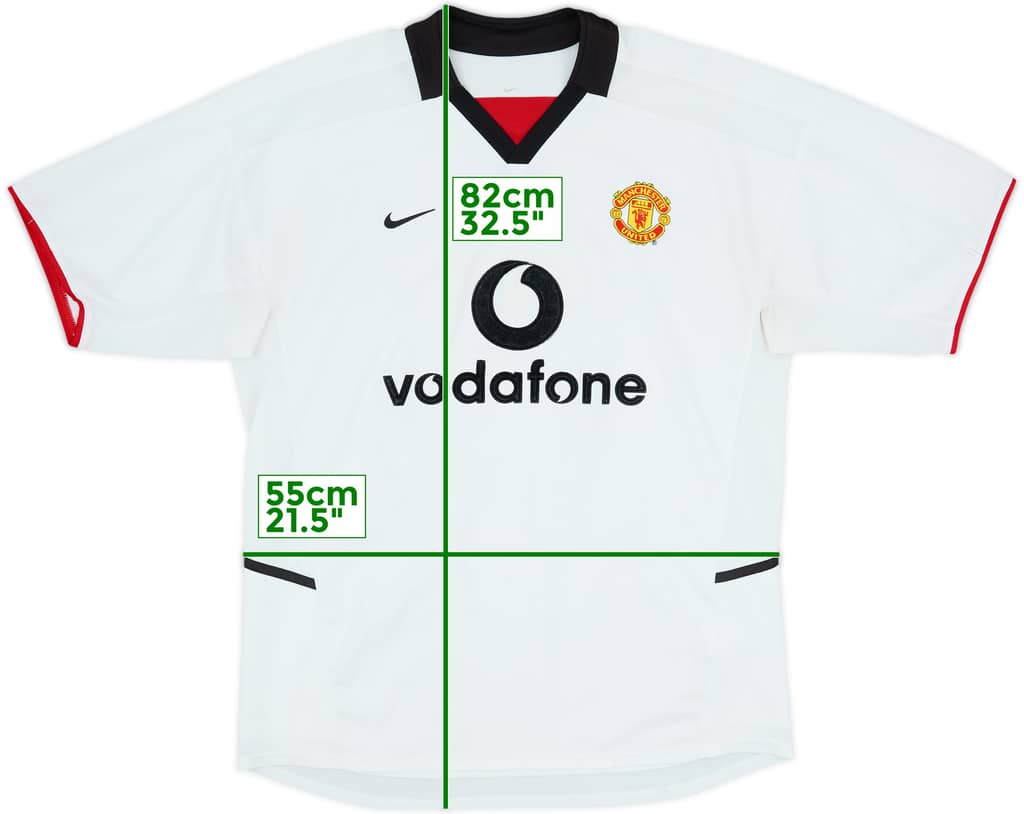 2002-03 Manchester United Away Shirt - 5/10 - (L)