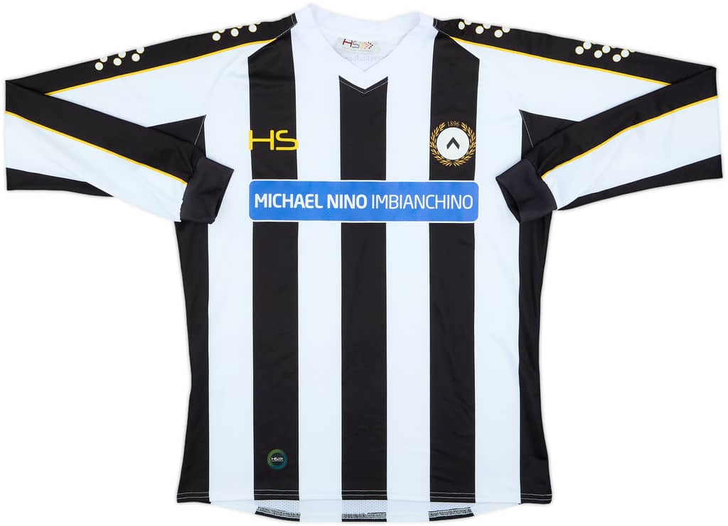 2013-14 Udinese Home Imbianchino L/S Shirt - 7/10 - (XL)