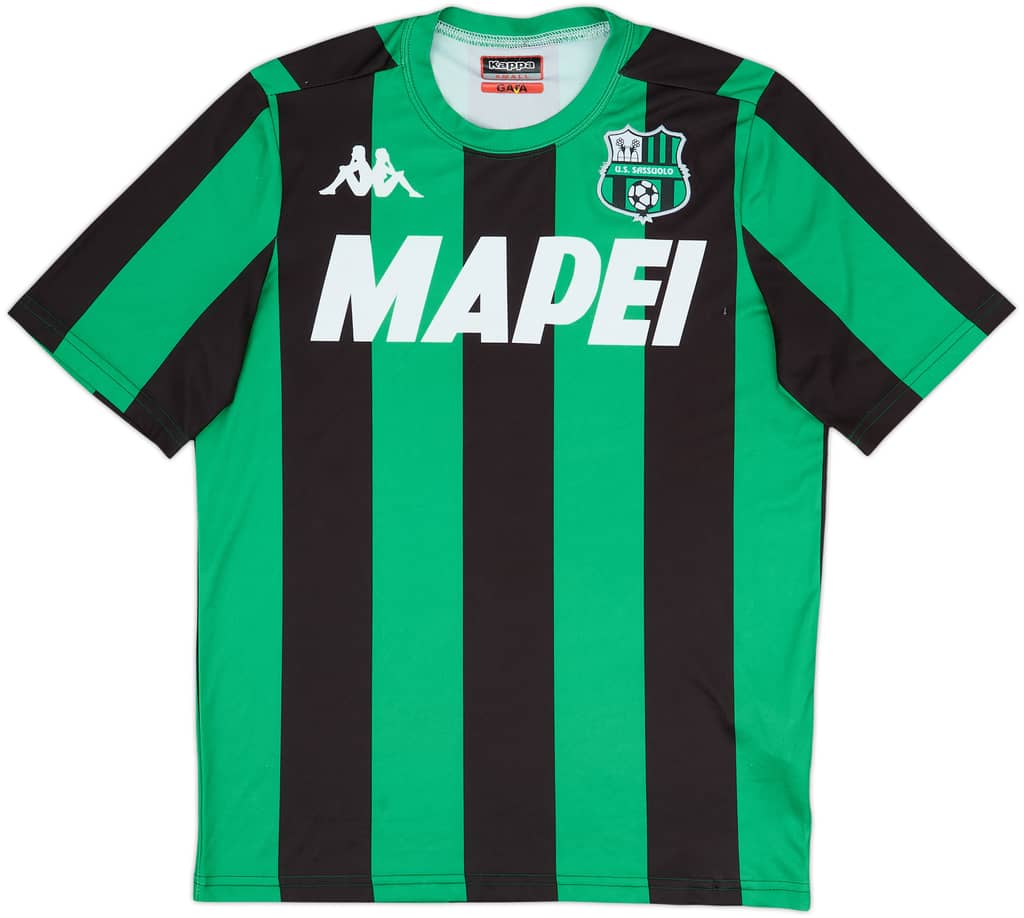 2017-18 Sassuolo Kappa Training Shirt - 8/10 - (S)