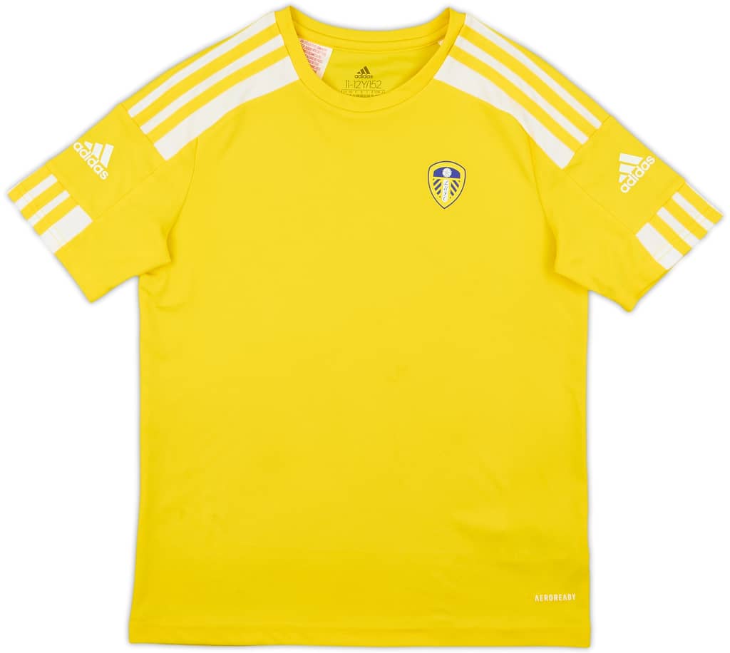 2022-23 Leeds adidas Training Shirt - 6/10 - (11-12 Years)