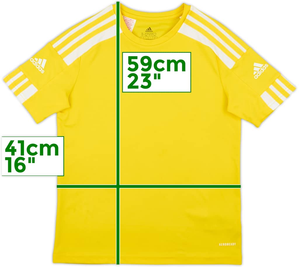 2022-23 Leeds adidas Training Shirt - 6/10 - (11-12 Years)