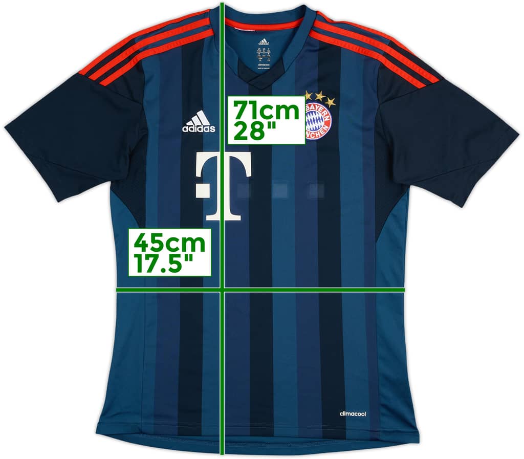 2013-14 Bayern Munich Third Shirt - 4/10 - (15-16 Years)