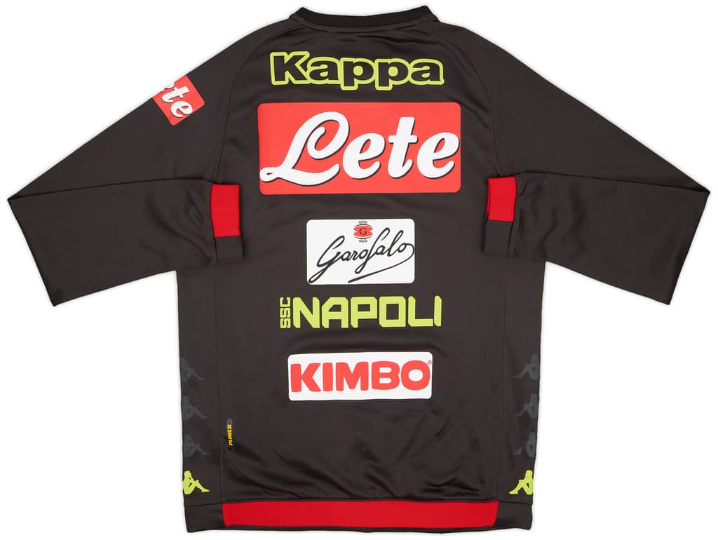 2018-19 Napoli Kappa Sweat Top - 8/10 - (XL)