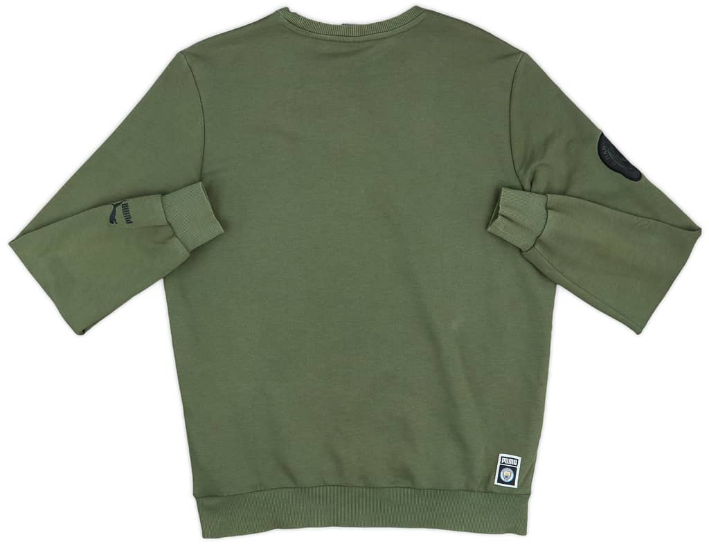 2021-22 Manchester City Madchester Puma Sweat Top - 5/10 - (L)