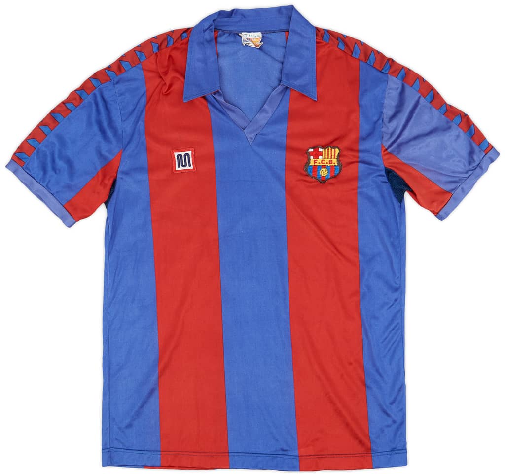 1984-89 Barcelona Home Shirt - 8/10 - (M)