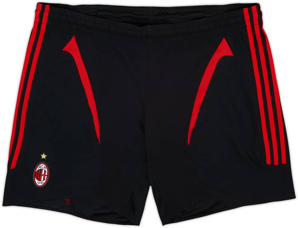 Pantalones cortos de la tercera equipación del AC Milan 2007-08 - 8/10 - (XL)