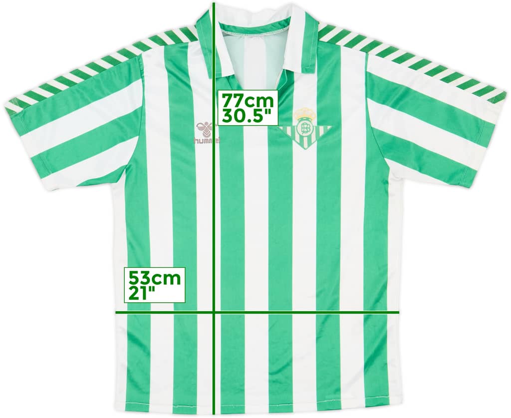 1988-90 Real Betis Home Shirt - 7/10 - (L)