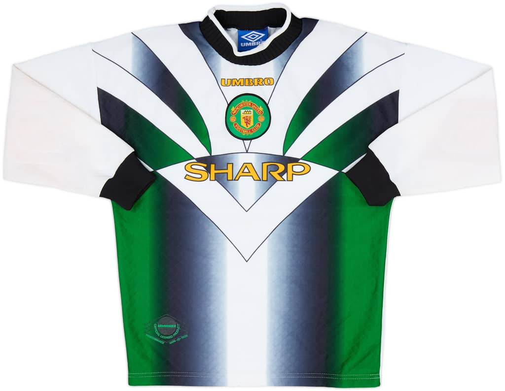 1996-97 Manchester United GK Shirt - 5/10 - (L.Boys)