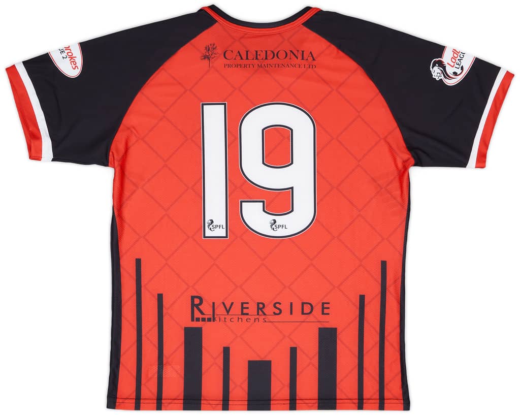2018-20 Elgin City Match Issue Away Shirt #19