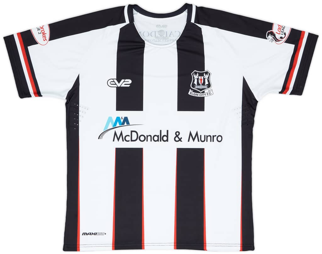 2018-20 Elgin City Match Issue Home Shirt #2