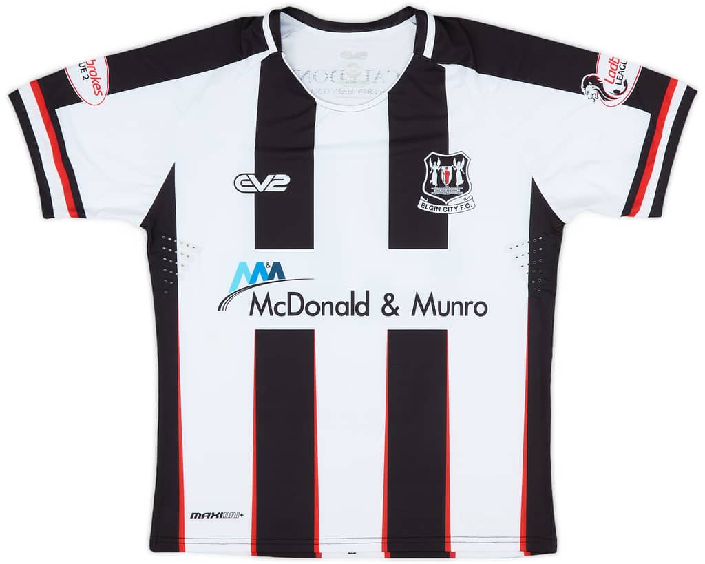 2018-20 Elgin City Match Worn Home Shirt #20