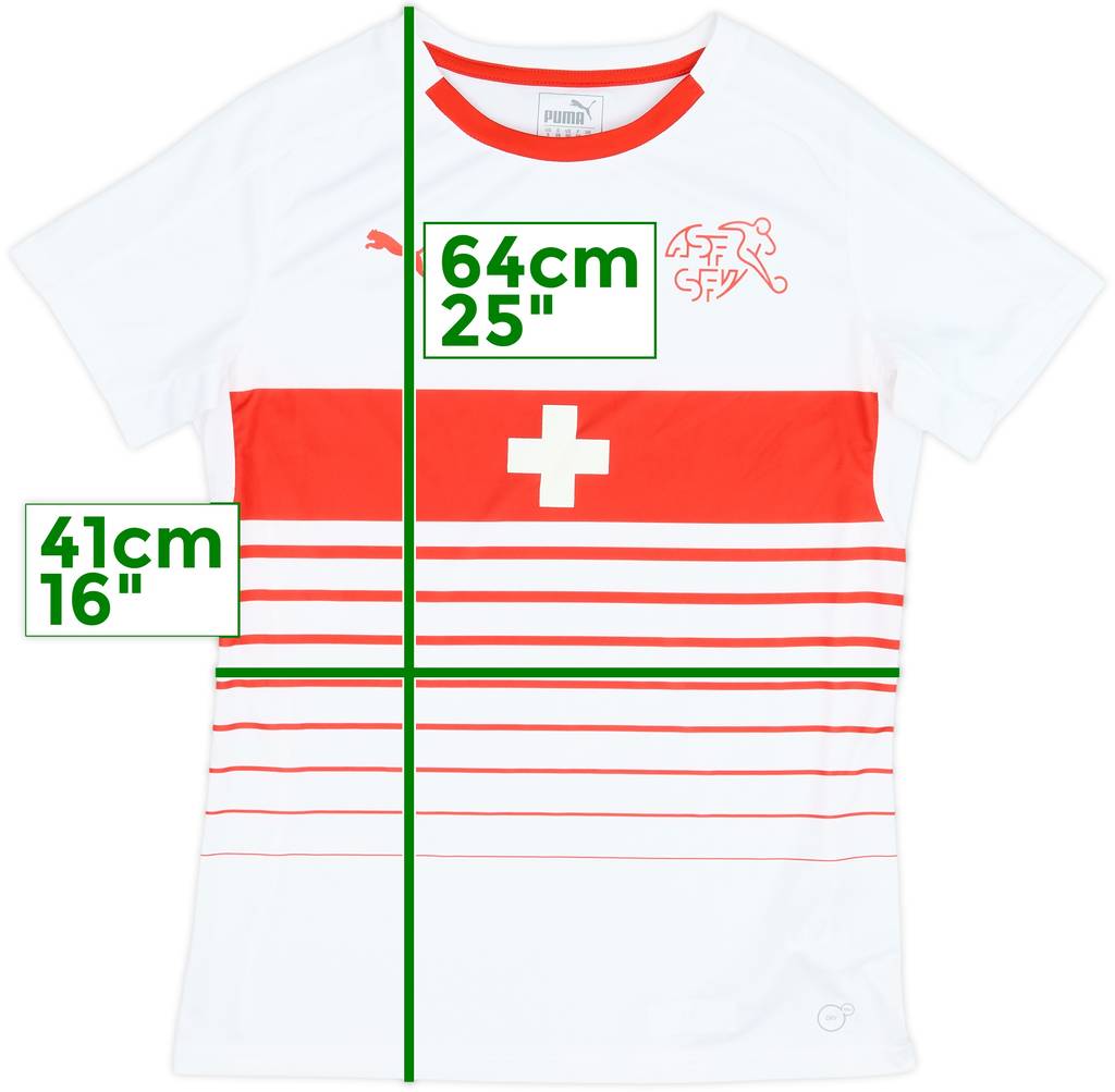 2016-17 Switzerland Away Shirt - 8/10 - (Women's S)