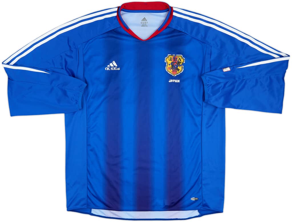 2004-06 Japan Home L/S Shirt - 4/10 - (XXL)