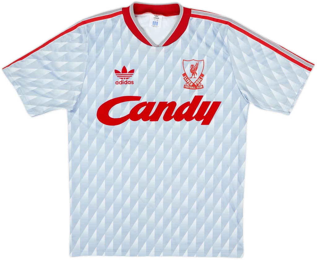 1989-91 Liverpool Away Shirt - 10/10 - (S)