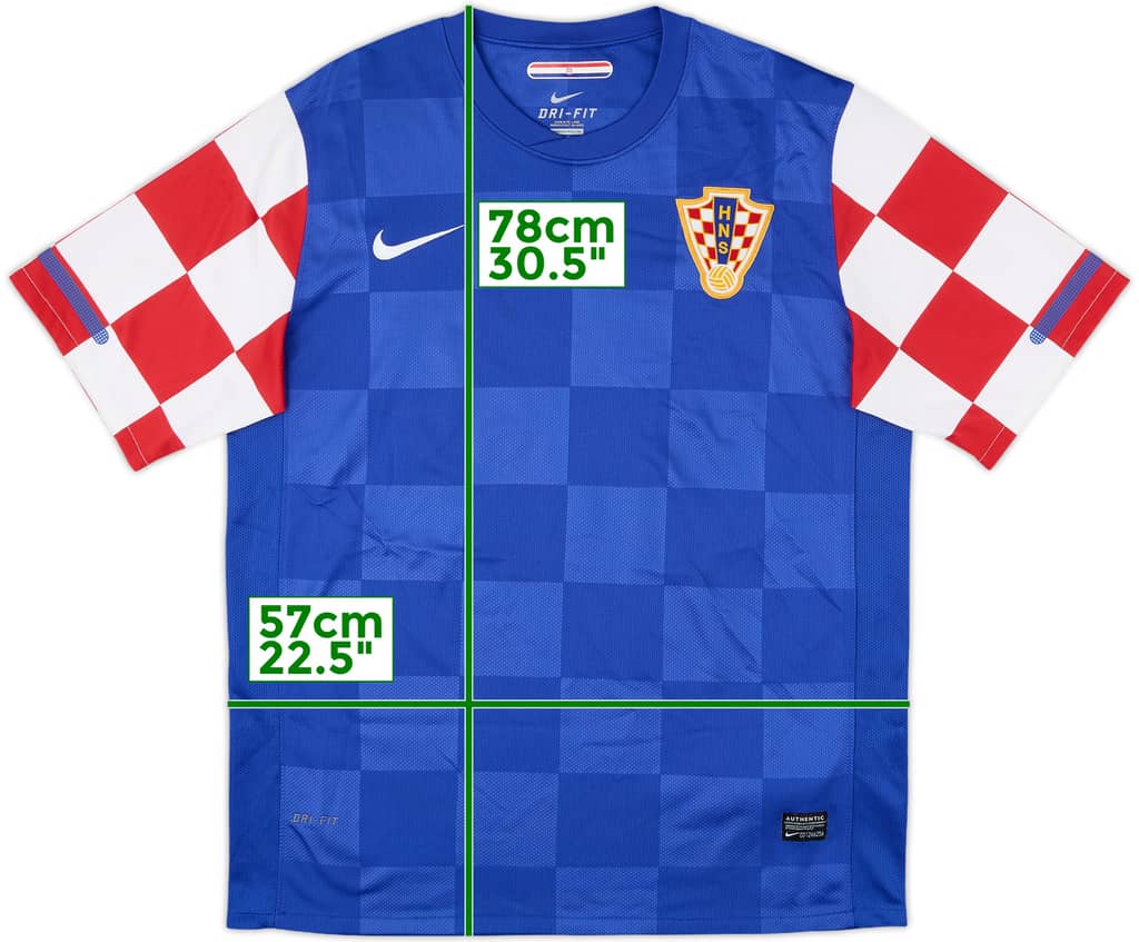 2010-12 Croatia Away Shirt - 10/10 - (L)