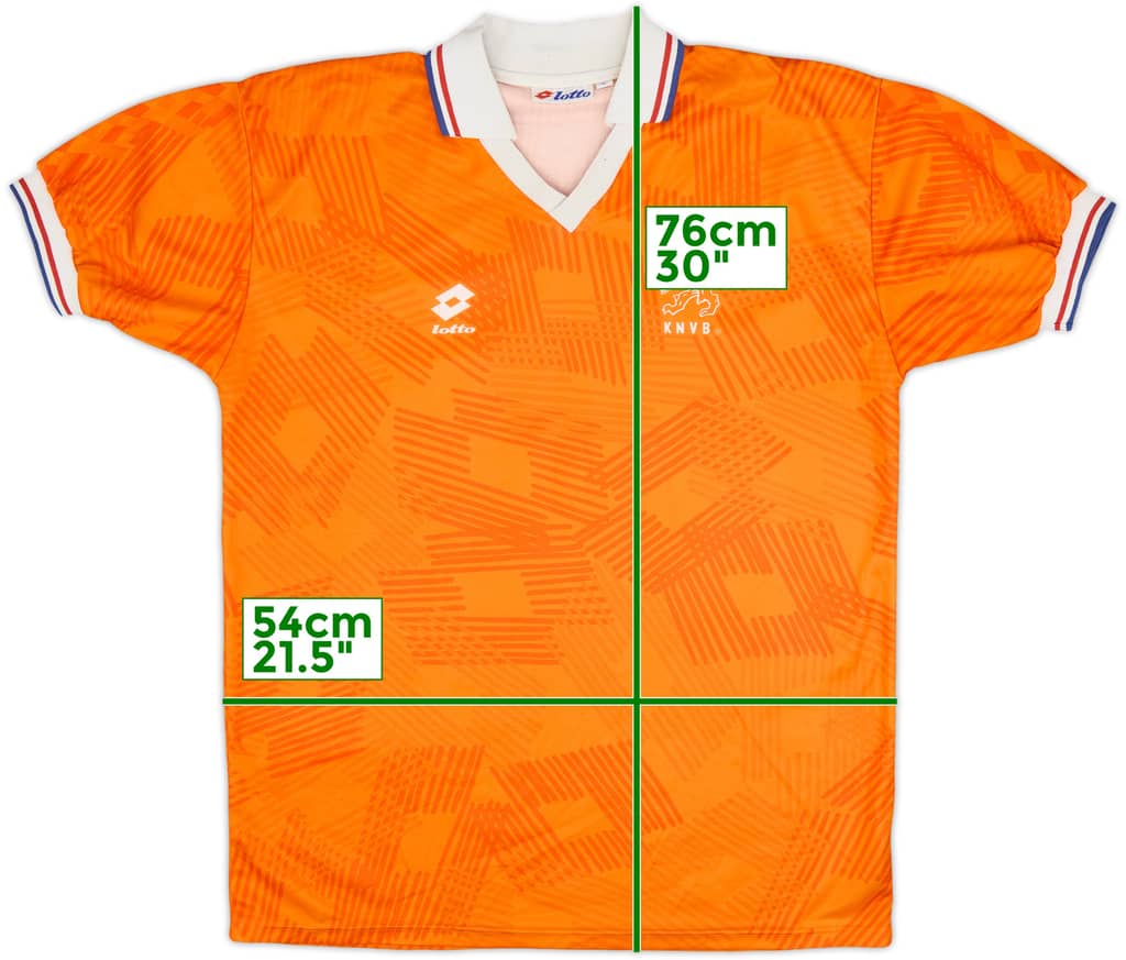 1992-94 Netherlands Home Shirt - 8/10 - (L)