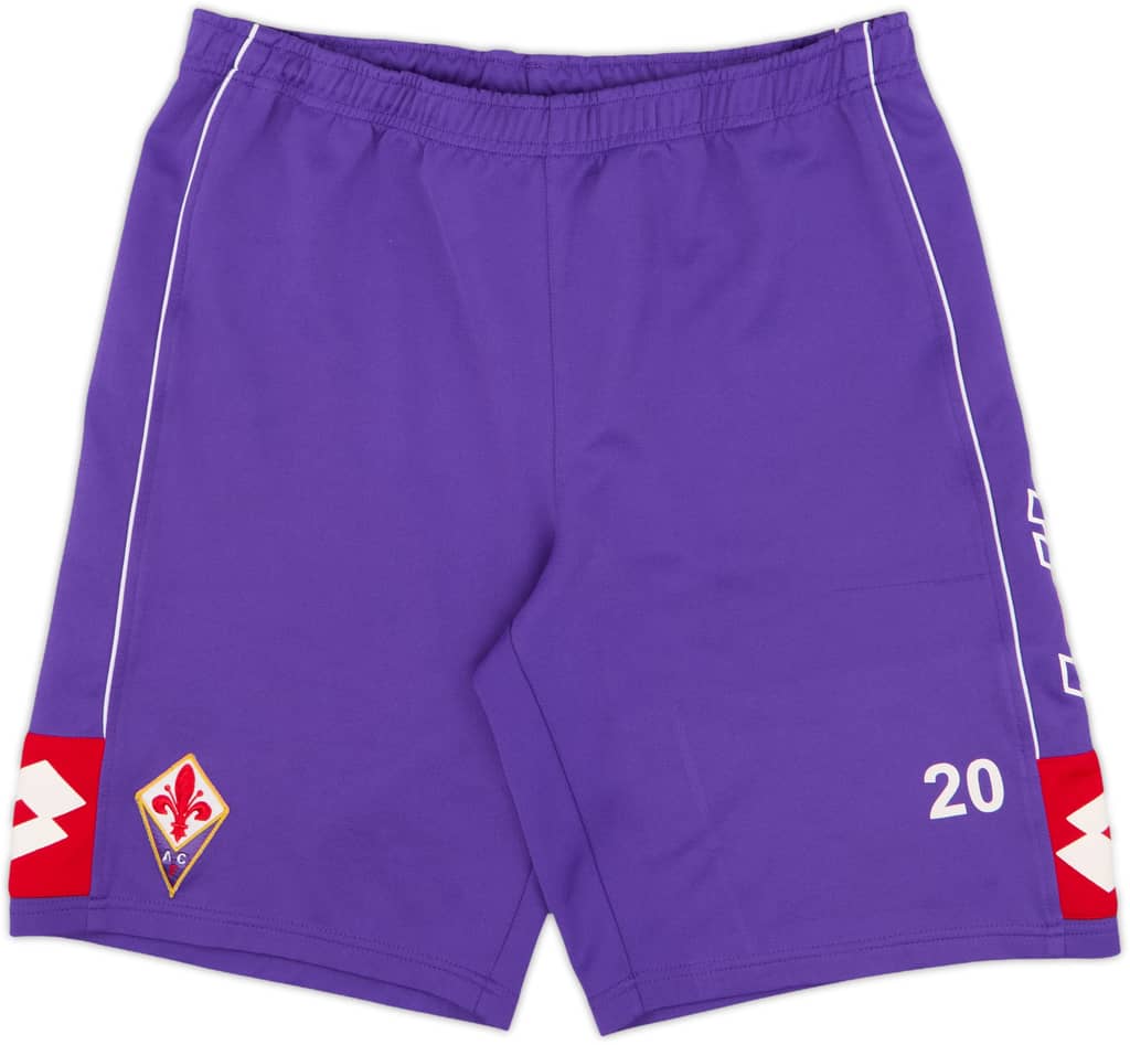 2005-06 Fiorentina Player Issue Lotto Training Shorts #20 - 8/10 - (XL)