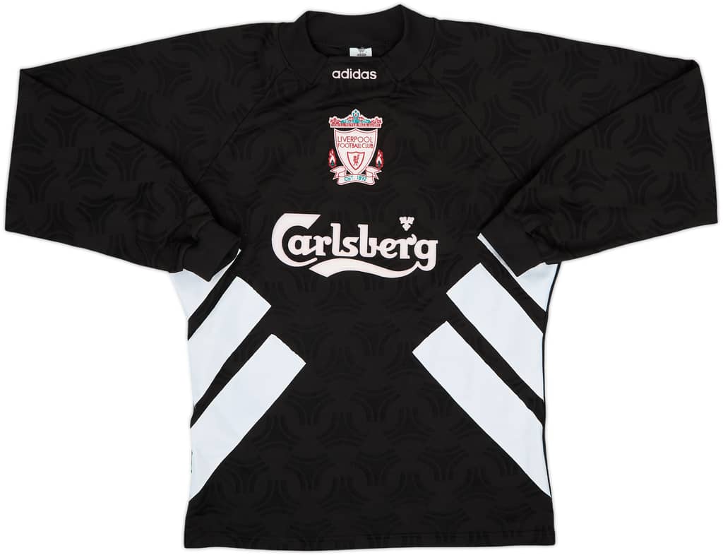 1993-95 Liverpool GK Shirt - 8/10 - (M)