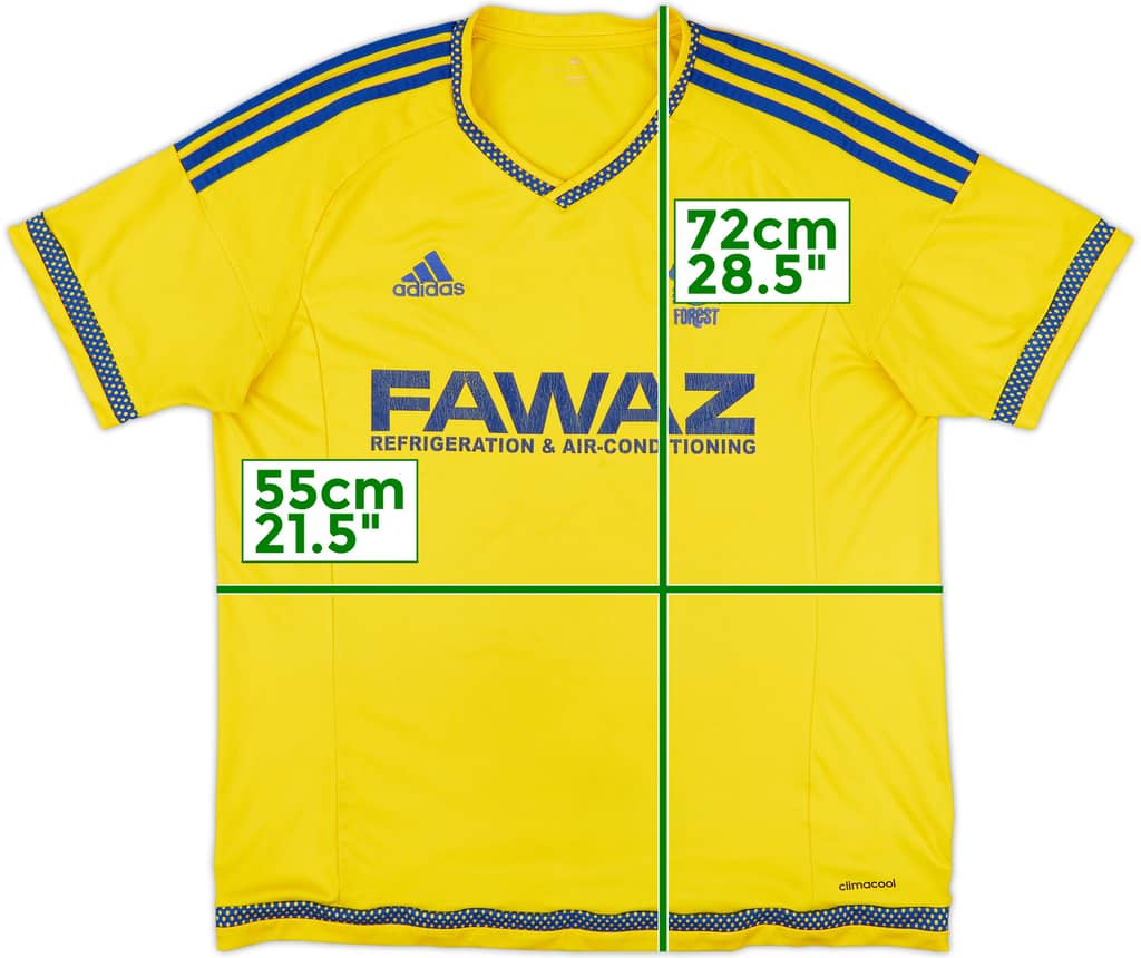 2015-16 Nottingham Forest Away Shirt - 5/10 - (L)